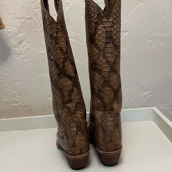 Ladies Python Western Cowgirl Boots Idyllwind By Miranda Lambert Size 8 - Picture 5 of 10